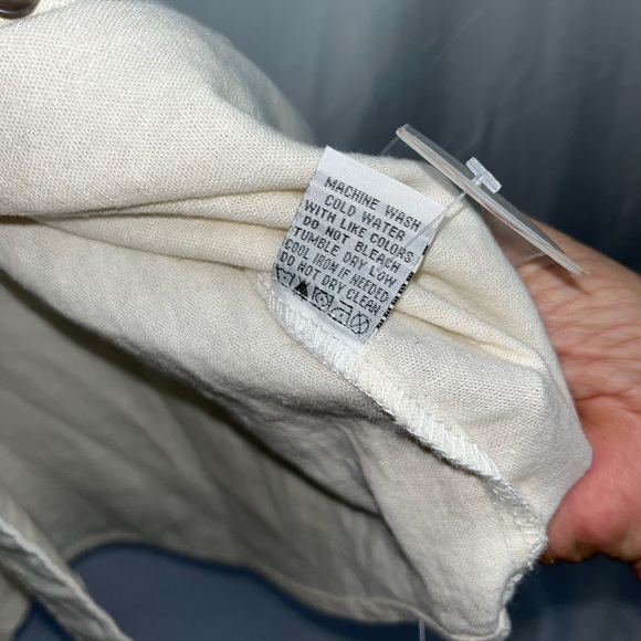 Velvet heart shirt dress size medium - linen - Picture 4 of 5